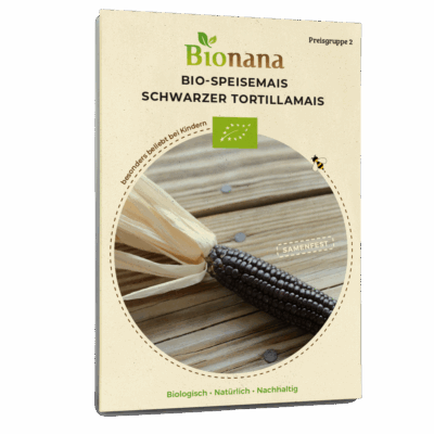 BIO Speisemais Schwarzer Tortillamais
