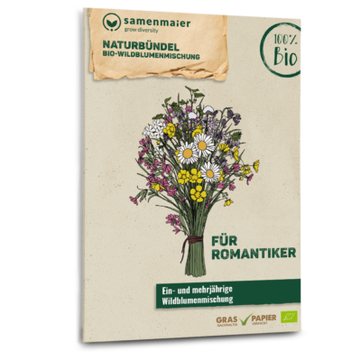 Bio Naturbündel Wildblumen Saatgut für Romantiker von Samen Maier