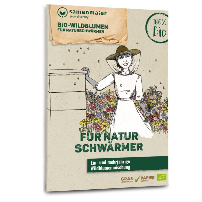 Bio Wildblumen Saatgut für Naturschwärmer von Samen Maier