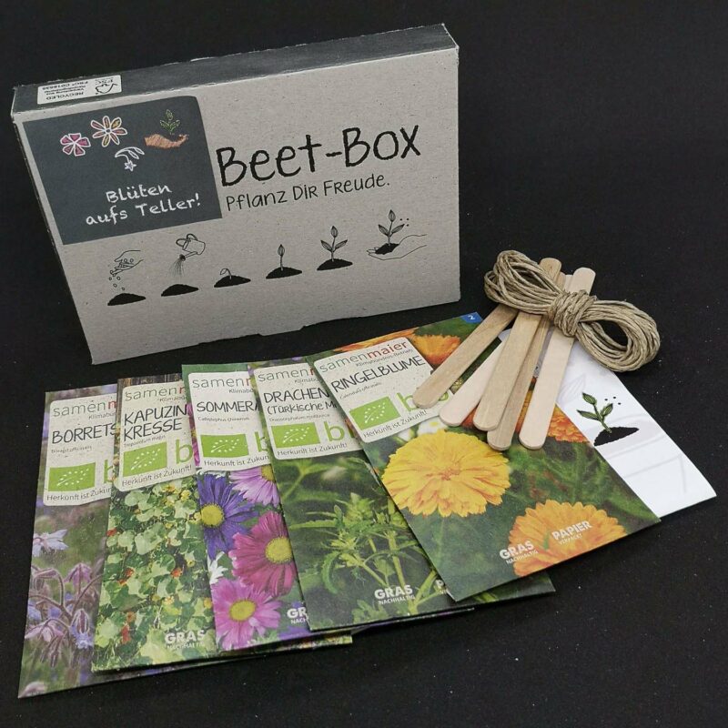 Beet-Box "Blüten aufs Teller!"