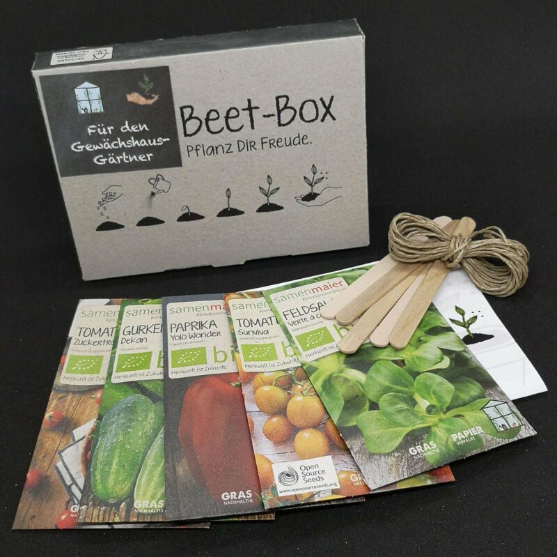 Beet-Box "Für den Gewächshaus-Gärtner"