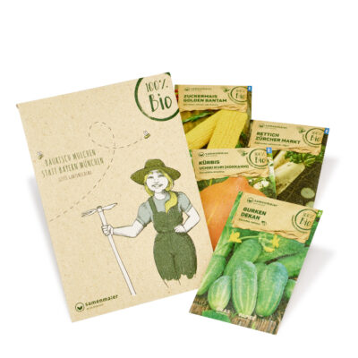 Bio Bauerngarten Set "Gitti Gartenschlau" von Samen Maier