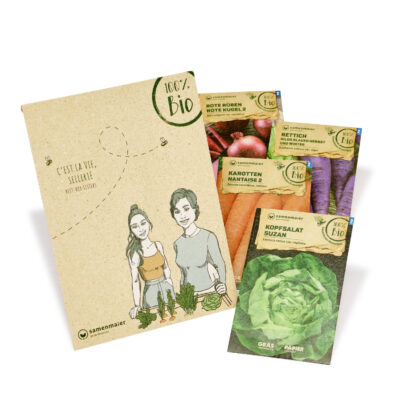 Bio Hochbeet Set "Beet-Box Sisters" von Samen Maier