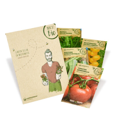 Bio Urban Gardening Set "Quentin Terrassino" von Samen Maier