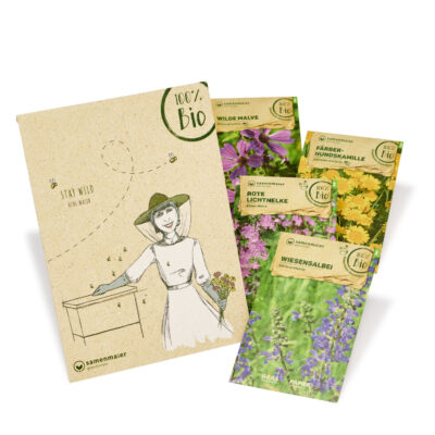 Bio Wildblumen Set "Stay Wild" von Samen Maier