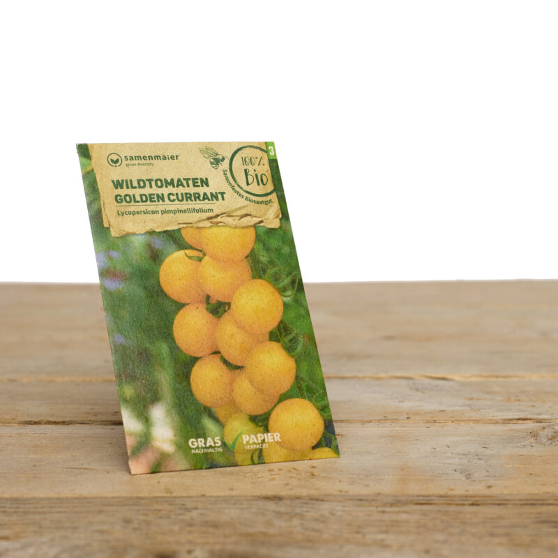 Bio Saatgut Wildtomaten Golden Currant von Samen Maier