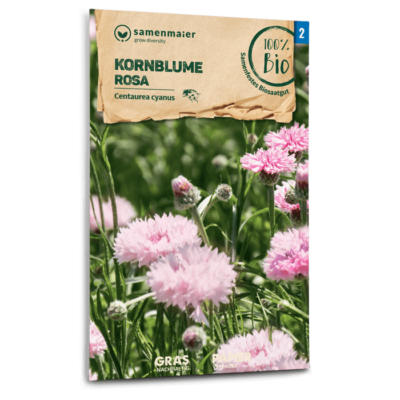 BIO Kornblume rosa
