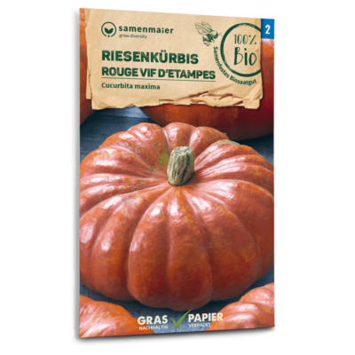 BIO Riesenkürbis Rouge vif d'Etampes