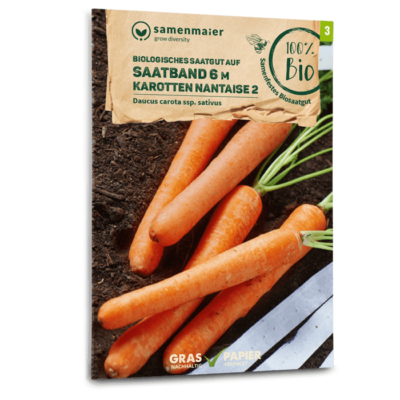 BIO Saatband Karotten Nantaise 2