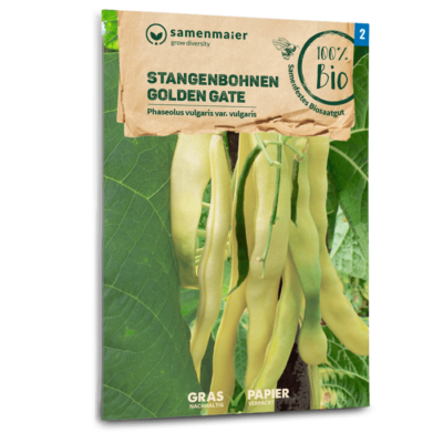 BIO Stangenbohnen Golden Gate