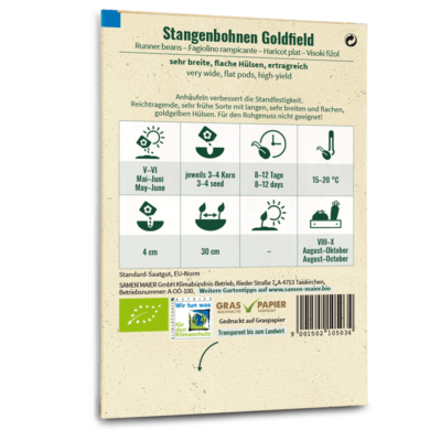 BIO Stangenbohnen Goldfield