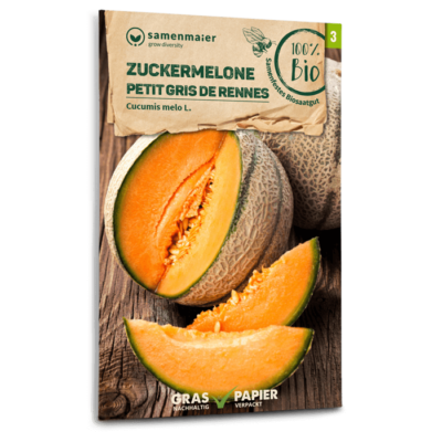 BIO Zuckermelone Petit gris de Rennes