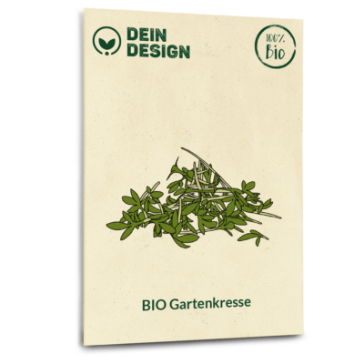 Dein Design - Gartenkresse individuell