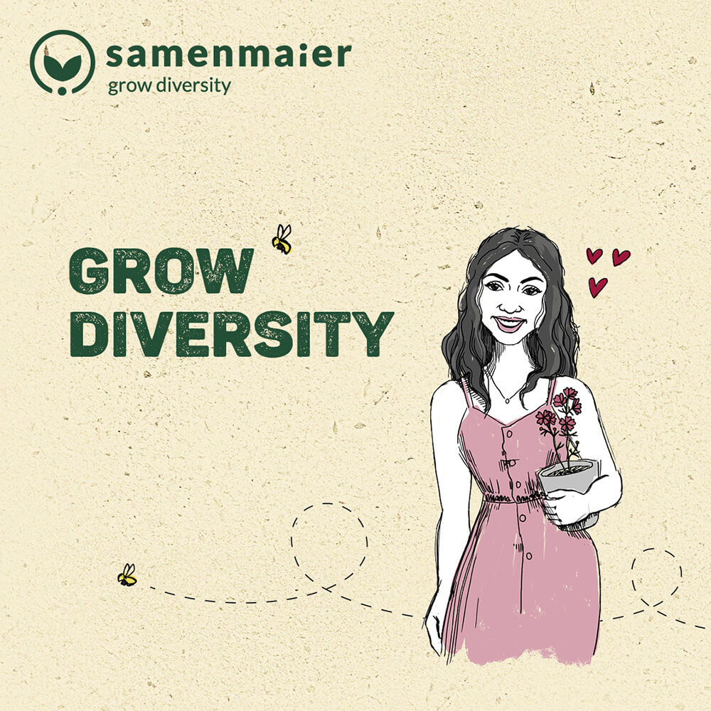 Grow Diversion Geschenkgutschein "Bibi Balkonessa" von Samen Maier