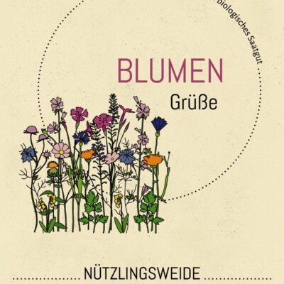 Dein Design - BIO Blumen- und Kräutermischung Vorlage 1