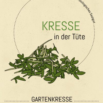 Dein Design - Gartenkresse Vorlage 1