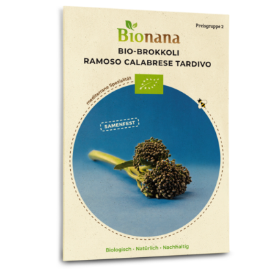 Bio-Brokkoli „Ramoso Calabrese Tardivo“