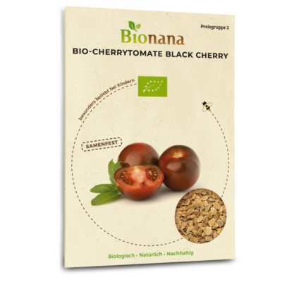 Bio-Cherrytomate „Black Cherry“
