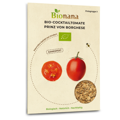 Bio-Cocktailtomate „Prinz von Borghese“