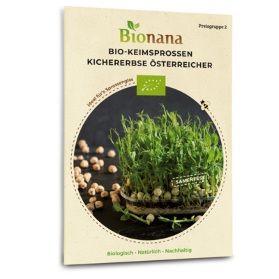 Bio-Keimsprossen Kichererbse