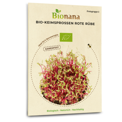 Bio-Keimsprossen Rote Rübe