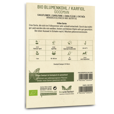 BIO Blumenkohl/Karfiol Goodman