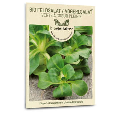 BIO Feld/Vogerlsalat Verte à coeur plein 2