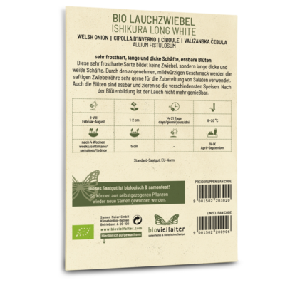 BIO Lauchzwiebel Ishikura Long White