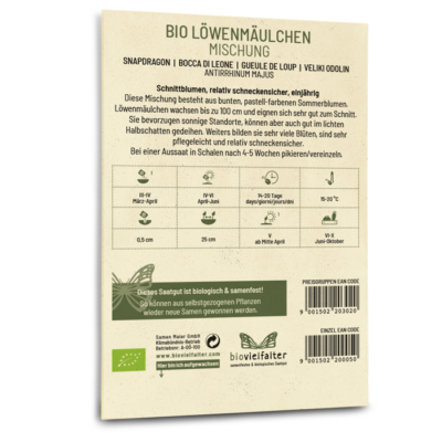 BIO Löwenmäulchen Mischung