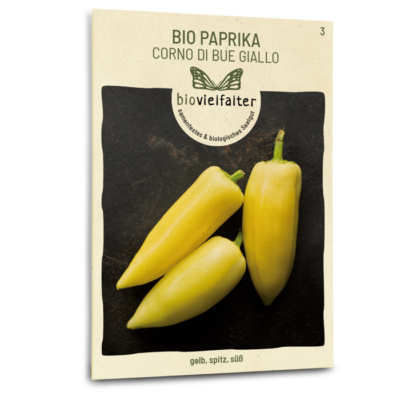 BIO Paprika Corno di bue giallo