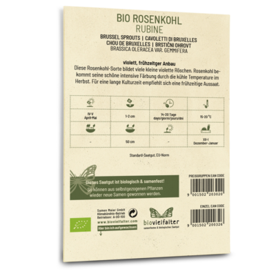 BIO Rosenkohl Rubine