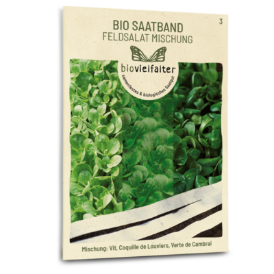 BIO Saatband Feldsalat Mischung