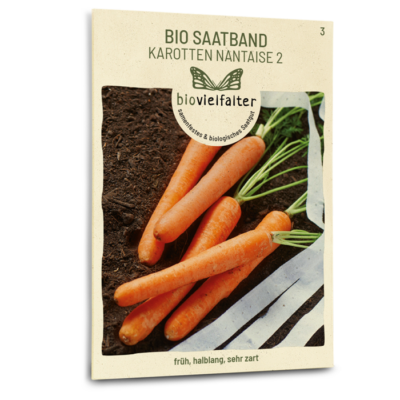 BIO Saatband Karotten Nantaise 2