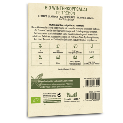 BIO Winterkopfsalat De Trémont