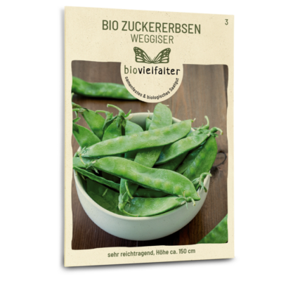 BIO Zuckererbsen Weggiser