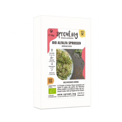 Vorteilsmenge: BIO Sprossen / Microgreens Alfalfa Luzerne