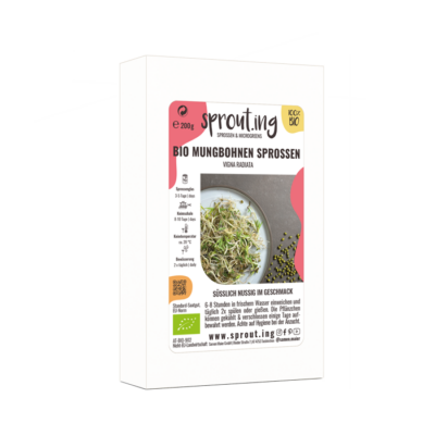 Vorteilsmenge: BIO Sprossen / Microgreens Mungbohne