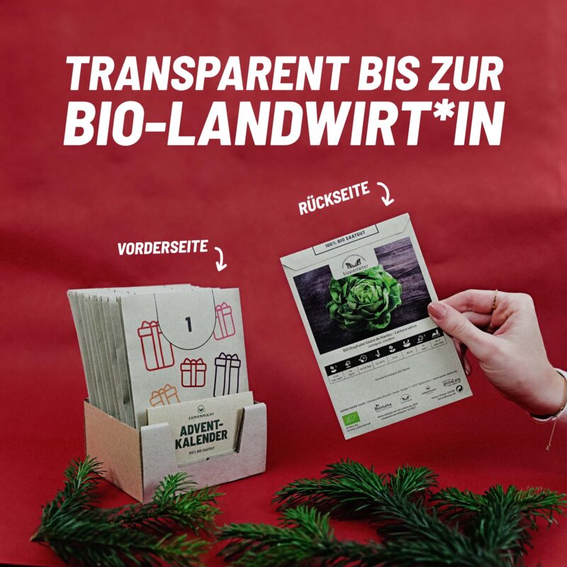 BIO Saatgut-Adventkalender