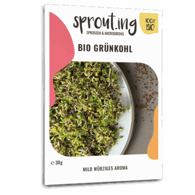 BIO Sprossen / Microgreens Grünkohl