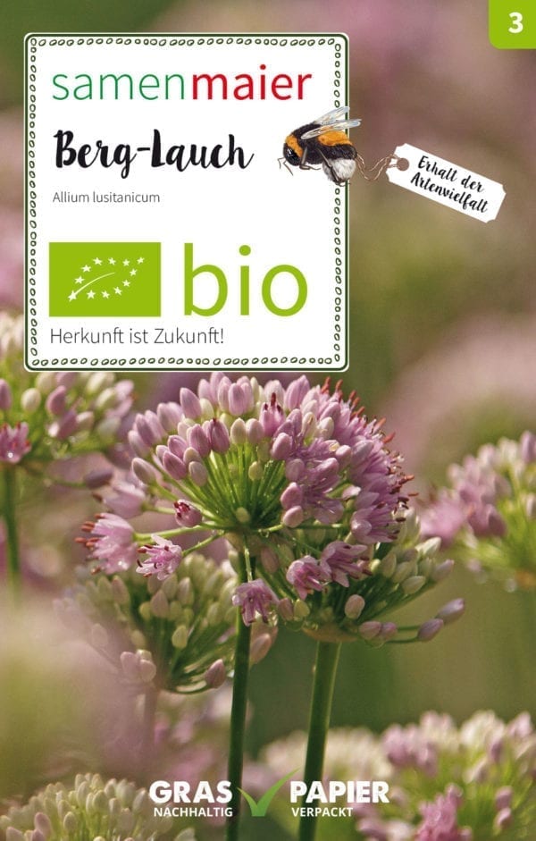 Bio Wildblumen - Berg-Lauch