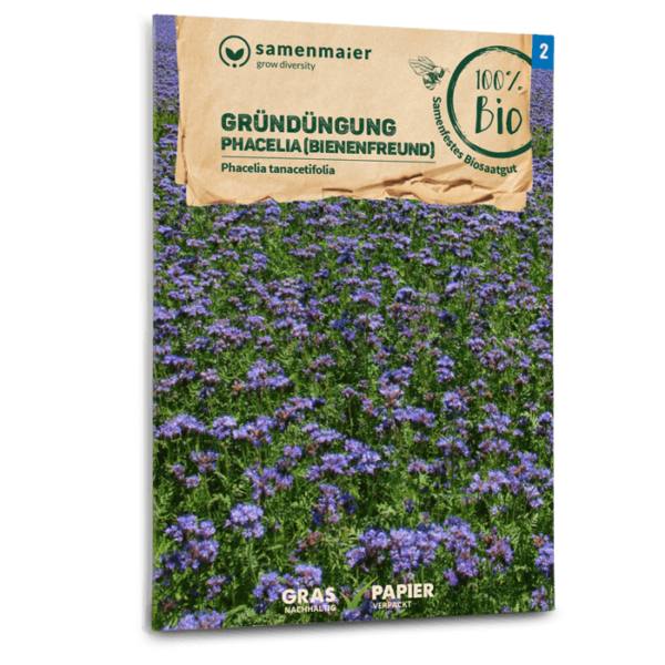 Organic green fertilizer Phacelia (bee-friendly)