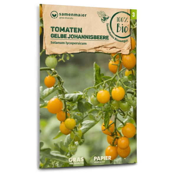 BIO Tomaten Gelbe Johannisbeere
