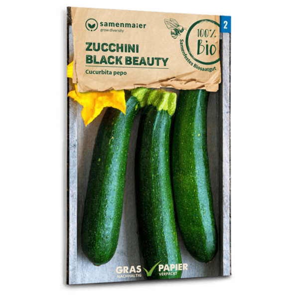 Organic Zucchini Black Beauty