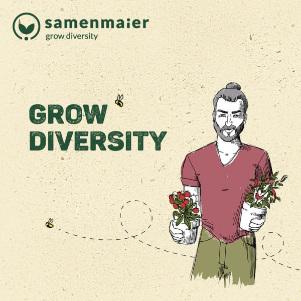 Grow Diversity Geschenkgutschein "Quentin Terrassino" von Samen Maier